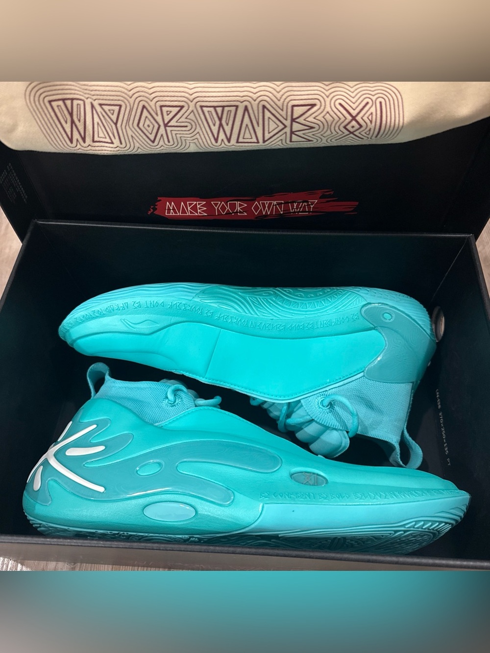 Way of Wade 11 Liberty ABAU049-14 Men's Basketball Volleyball Shoes Size 12.5